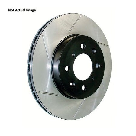 Centric StopTech Sport Slotted Brake Rotor; Front Left, StopTech 126.20015SL